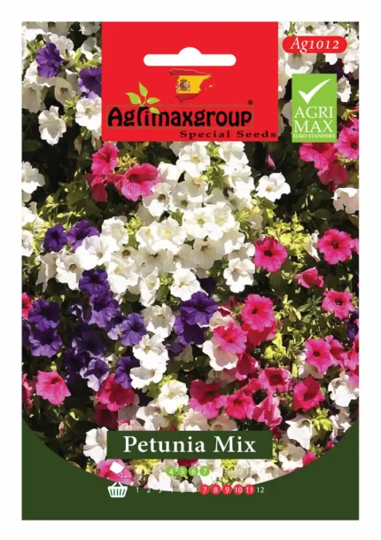 Colorful Petunia Blend for Gardens & Pots