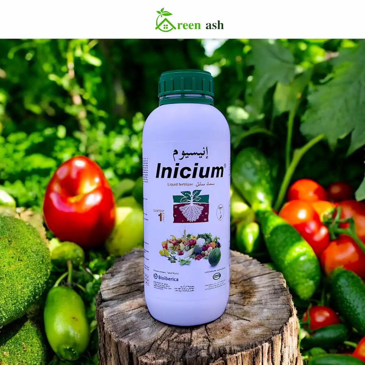 inicium liquid fertilizer for root development & crop growth – 1l inicium liquid fertilizer for root development