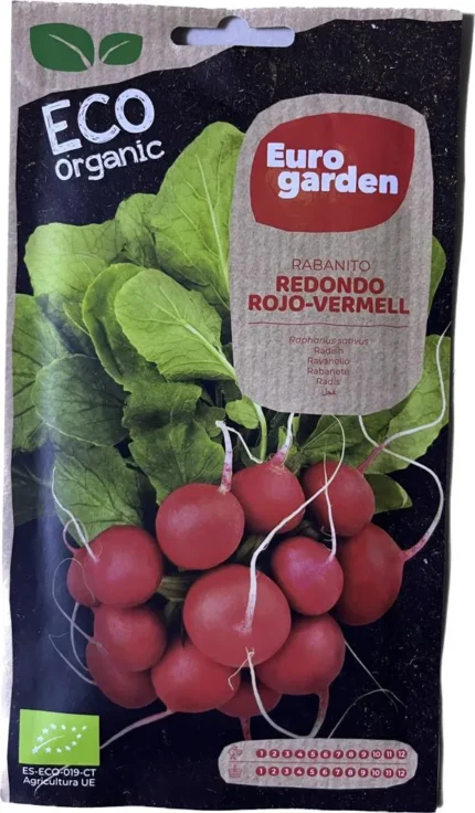 Organic Rabanito Redondo Rojo-Vermell
