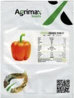 Agrimax Pepper Orange Star F1 Seeds
